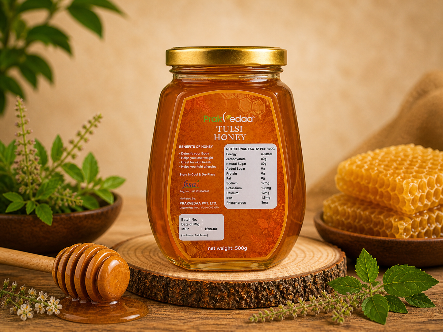 Tulsi Honey