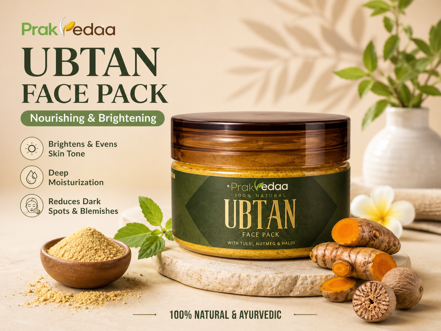 Ubtan (Face Pack) - 50g